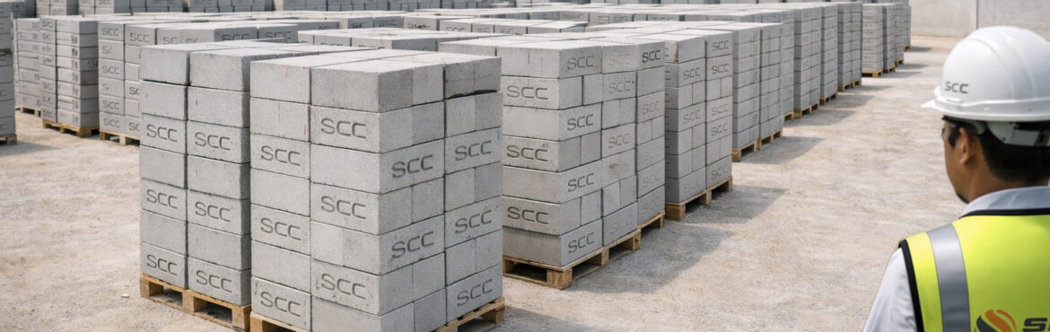 Concrete Blocks in Bangalore used for modern building construction