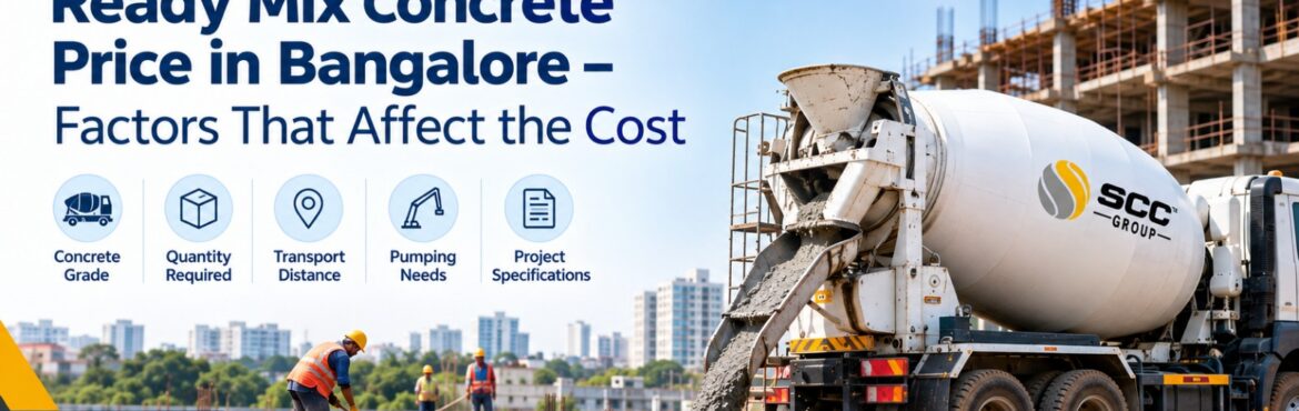 Ready Mix Concrete Price in Bangalore