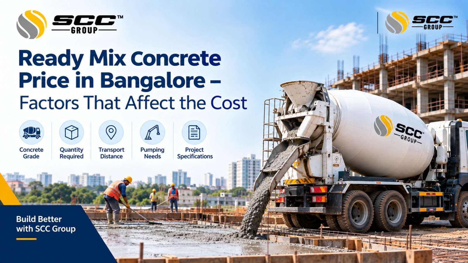 Ready Mix Concrete Price in Bangalore